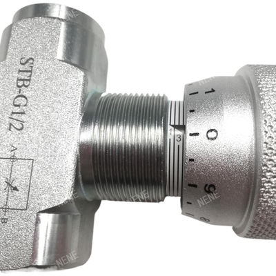 Throttle Valve STB-G1/2 High Pressure Resistant Flow Control Valve STB Hydraulic Throttle Valve