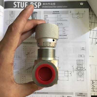 Precision Throttle Valve With Scale STB-G1/4 STB-G3/8 STB-G3/4 STB-G1 Hydraulic Throttle Valve