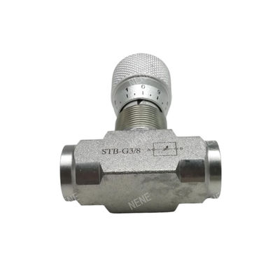 STB-G1 Oil Cylinder Speed Control Valve Flow Control Valve Hydraulic Throttle Valve