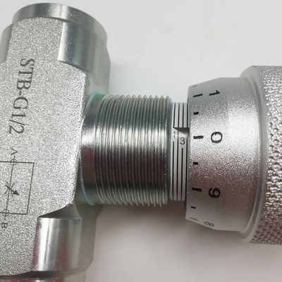 Hydraulic Pressure Valve STB-G1/2 Filtration SAE Class 4 Or Better