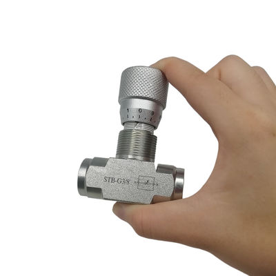 Durable Hydraulic Control Valve STB-G3/8 45 To 2000 Ssu 6 To 420 CSt