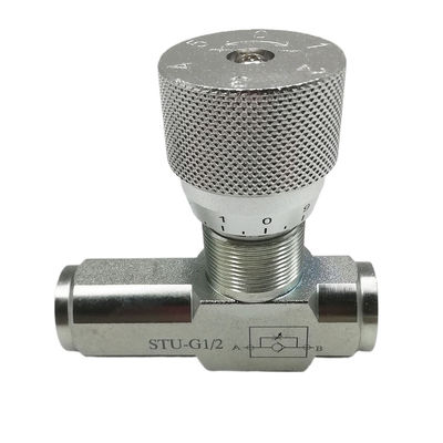 10-500 Mm2 ⁄ S Viscosita fluido Pressure Control Valve STU-G1/2