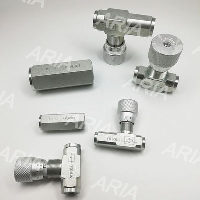 VU-G1/4 One way valve hydraulic check valve Tube type hydraulic one-way valve
