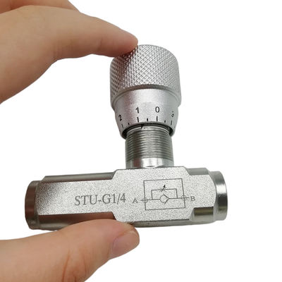 STU-G3/4 STU-NTP3/4 6-inch precision flow control valve hydraulic throttle valve