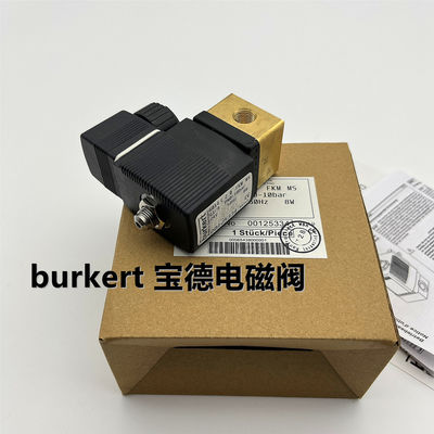 Burkert 6014 solenoid valve 00125334 C2.0 FKM G1/8 0-10bar 24V 50HZ Plate type