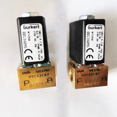 Industrial Burkert Solenoid Valve with NBR Seal 00126342 00126343 00126345