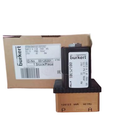 00308501 URKERT Solenoid Valve 5404 G1/2 2/2 Normally Closed 12 Flow Hole FKM Sealed Brass Valve Body DC24V 8W 1-50bar