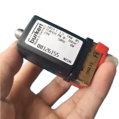 Brass Body Burkert Solenoid Valve 00308503 DC24V 8W G3/4 2/2 Normally Closed 20 Flow Hole 5404 Type  1-32 Bar