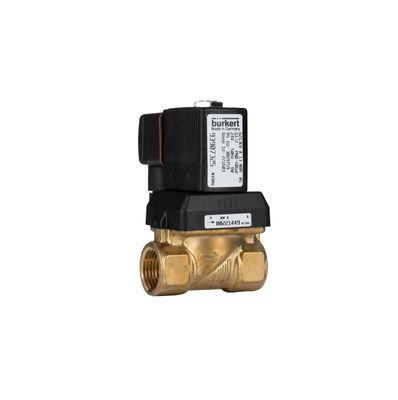 Electron Magnetic Valve BURKERT 00309022 FKM Seal G1/2 2/2 Normally Open 12 Flow Hole DC24V 8W 1-32bar