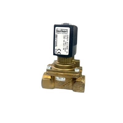 Electron Magnetic Valve BURKERT 00309022 FKM Seal G1/2 2/2 Normally Open 12 Flow Hole DC24V 8W 1-32bar