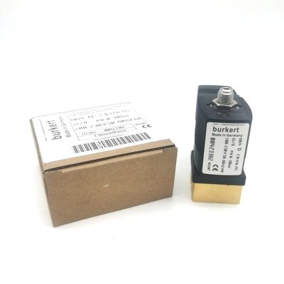 2/2 Normally Open 00295651 Burkert Solenoid Valve 20 Flow Holes FKM (Fluororubber) Sealed Brass Valve Body AC220V 8W 1-25bar