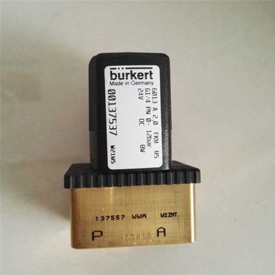 Burkert 00137537 -6013 brass solenoid valve 137537 solenoid valve G1/4 24V