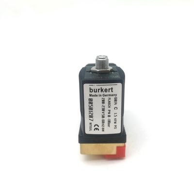 00134240 BURKERT 6013 Type Direct Acting G1/8 Inch 2/2 Normally Closed 2.5 Flow Hole FKM Sealed Brass Valve Body 24VDC 8W 0~10bar