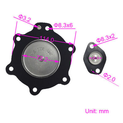 ASCO C113827 Nitrile/Buna Or Viton Pulse Valve Diaphragm SCG353A047  Pulse Valve