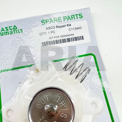 ASCO G353A041 G353A042 Pulse Valve Diaphragm Repair Kit C113443 NBR TPE (White)