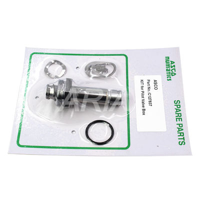 ASCO C127837 K0950 pulse valve repair kit includes pilot head clamp spring and screw