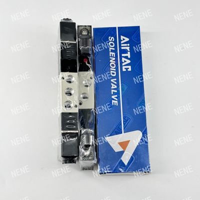 5 Way 3 Position 4V130E-06 Air Fluid AIRTAC Solenoid Valve With Aluminum Alloy Body