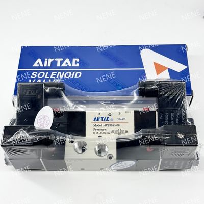 Solenoid Valve 4V330C-08 AIRTAC For Air 0.15 To 0.8 MPa 21 To 114 Psi Fluid Air