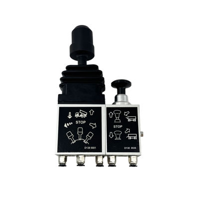 14750430H HYVA Combination Control Valve DCM01 2 Way Distributor Valves With Lever Stop On Tip And Low Position