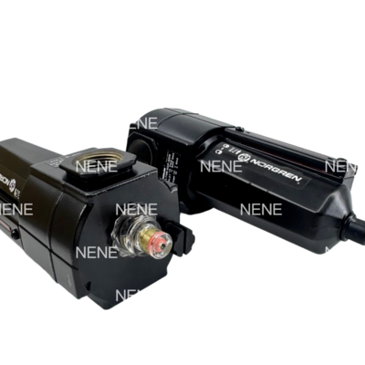 NORGREN L74M-4GP-ETN G1/2 Compressed Air Pneumatic Filter Regulator Lubricator With Closed Bowl Drain Type Aluminium Alloy Body