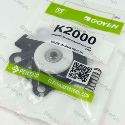 K2000/K2002/K2007 GOYEN CA20T Rubber Diaphragm 3/4 inch Pulse Valve Diaphragm Repair