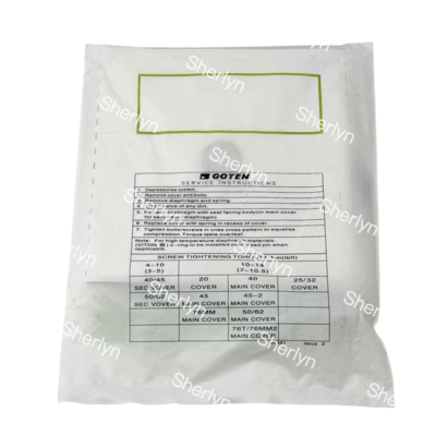 GOYEN K5004 M1638A Nitrile Membrane For Goyen 2'' CA50T 2.5'' CA62T