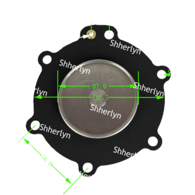 Mecair 2-inch Diaphragm Repair Kit DB116 DB16 VNP216 VEM216 VNP316 VITON Customization