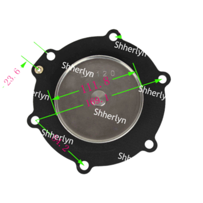 Mecair DB120 Diaphragm Repair Kit 3-inch VEM220/VNP220 3-inch Electromagnetic Pulse Valve
