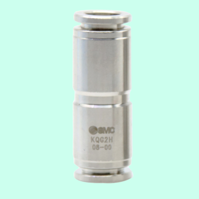 SMC Push To Connect Stainless Steel Fittings KQG2H06-00 Straight Tube 4E2-1ES/KQ2A43 One-Touch Fitting.