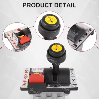 6CV-D Proportional Control Valves With PTO Switch Slow Down Tipper Switch For Hydraulic System Dump Truck Control Valve