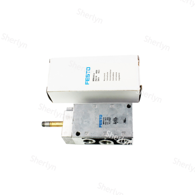 FESTO MFH-5-1/4  Solenoid Valve 5/2, Spring Return, Monostable,, G 1/4, MFH Series