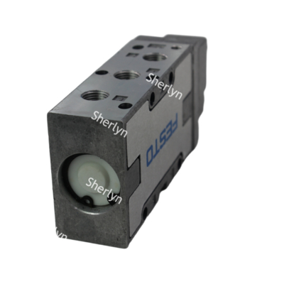 FESTO MFH-5-1/8-B Solenoid Valve, 5/2 Monostable Mec Spr, Int Pilot G/8