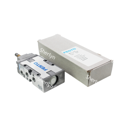 FESTO MFH-5-1/8-B Solenoid Valve, 5/2 Monostable Mec Spr, Int Pilot G/8