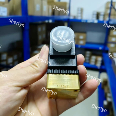 Burkert 00125334 Two Position Three-way Solenoid Valve 6014 Series C Normally Closed G1/8 Brass Valve Body