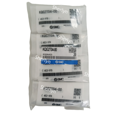 SMC Stainless Steel Joint KQG2T10-00 One Touch Fitting KQG2 Series 4E2-8FE/KQ2AA49