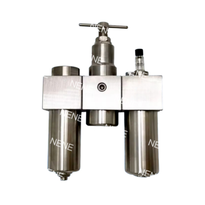 SFSRSL200 Triple Set Stainless Steel SUS316 Pneumatic Filter Regulator Lubricator G1/4 Pressure Regulation