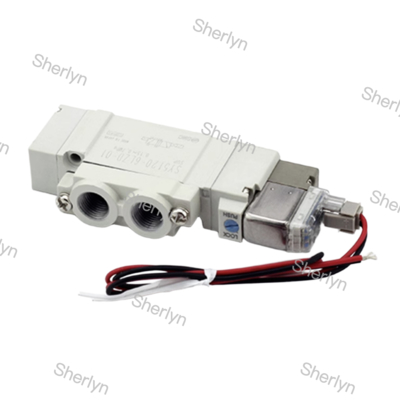 SMC 5-Port Solenoid Valve  SY3220-6LZD-M5 SY3000 Series DC12V