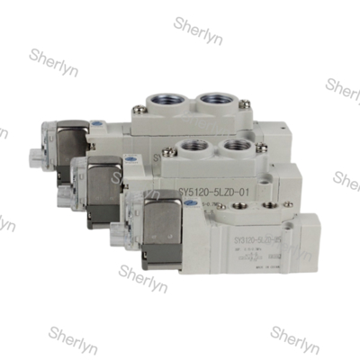 SMC Solenoid Valve SY Series SY5220-6LZD-C8 DC12V One Touch Plumbing