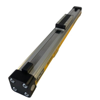 PARKER OSP-P63-00000-01000 Customizable Piston Pneumatic Cylinder with Rodless Design Threaded Air Connection and Mounting as per Drawings