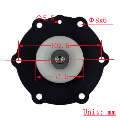 JOIL JICI40 JISI40 Pulse valve 1 1/2" air pump diaphragm kits diaphragm pump parts 1.5 inch Nitrile fluororubber