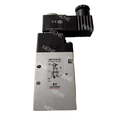 CAMOZZI  358-015-02-G77 Solenoid Valve 5/2 Way 1/8"  24V DC 3.1W /48V AC 3.8VA