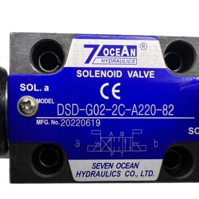 7ocean DSD-G02-2C-A220-82 Pneumatic Solenoid Valve Hydraulic Solenoid Valve