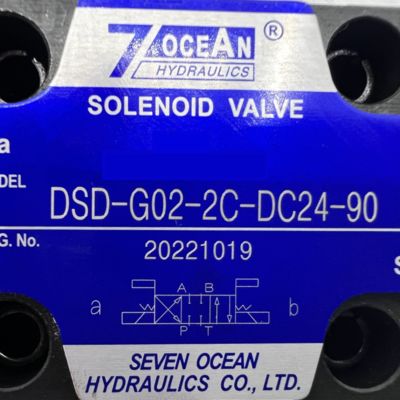 DSD-G02-2C-DC24-90 DC24V Voltage Electromagnetic Valve 7OCEAN