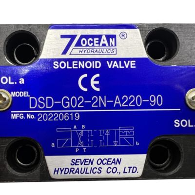 7 OCEAN Pneumatic Solenoid Valve DSD-G02-2N-A220-90 AC220 Voltage Directional Control Valve