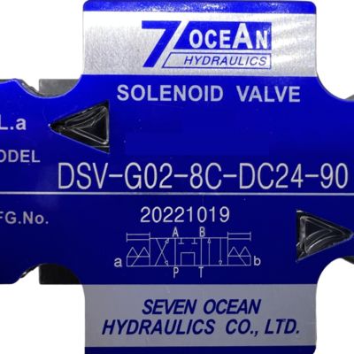 7Ocean Automation Solenoid Valve DSD-G02-8C-A220 Directional Control Valve