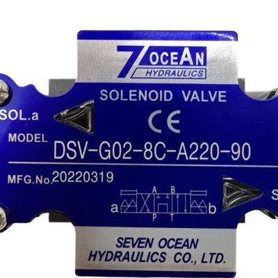 7Ocean Automation Solenoid Valve DSD-G02-8C-A220 Directional Control Valve