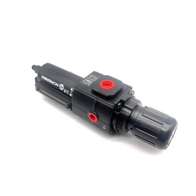 B74G-4AK-QP2-RMG Compressed Air Pneumatic Filter Regulator Lubricator Norgren Excelon Filter/regulator 1/2 PTF 0.3-10 Bar 40µm Manual Drain With Gauge