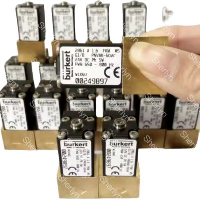 Burkert 6281 Type 00221845 G1/2 NBR Sealed Brass Valve Body AC24V