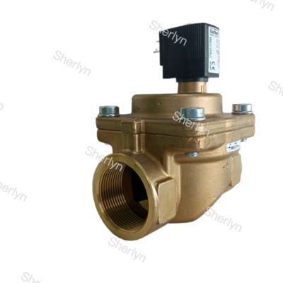 BURKERT 00322519 2/2 Way Solenoid Valve EPDM Sealed Brass Valve Body AC220V