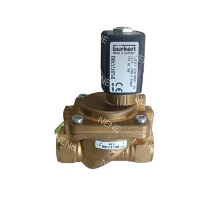 6281 Burkert Solenoid Valve 00221843 G3/8 2/2 Normally Closed 13.0 Flow Hole NBR Sealed Brass Valve Body AC220V 8W